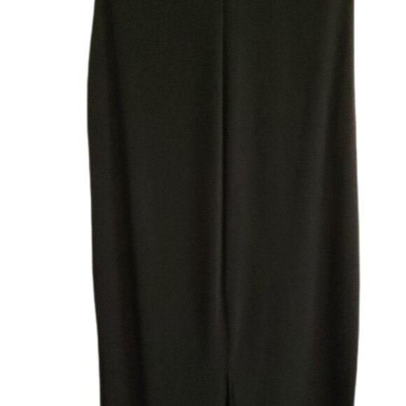 New Connected Black Nude  Sequined Illusion Sz 6 Gown - Picture 4 of 4